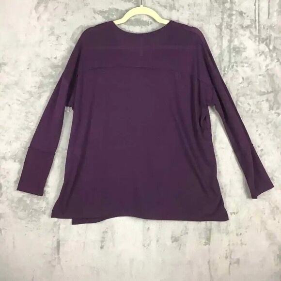 Forgotten Grace Womens Small Purple Oversized Pullover Stretch Sweater NWOT - Picture 6 of 11